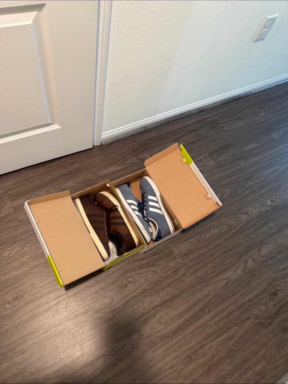 Adidas Casual Sneakers - Brown and Blue
